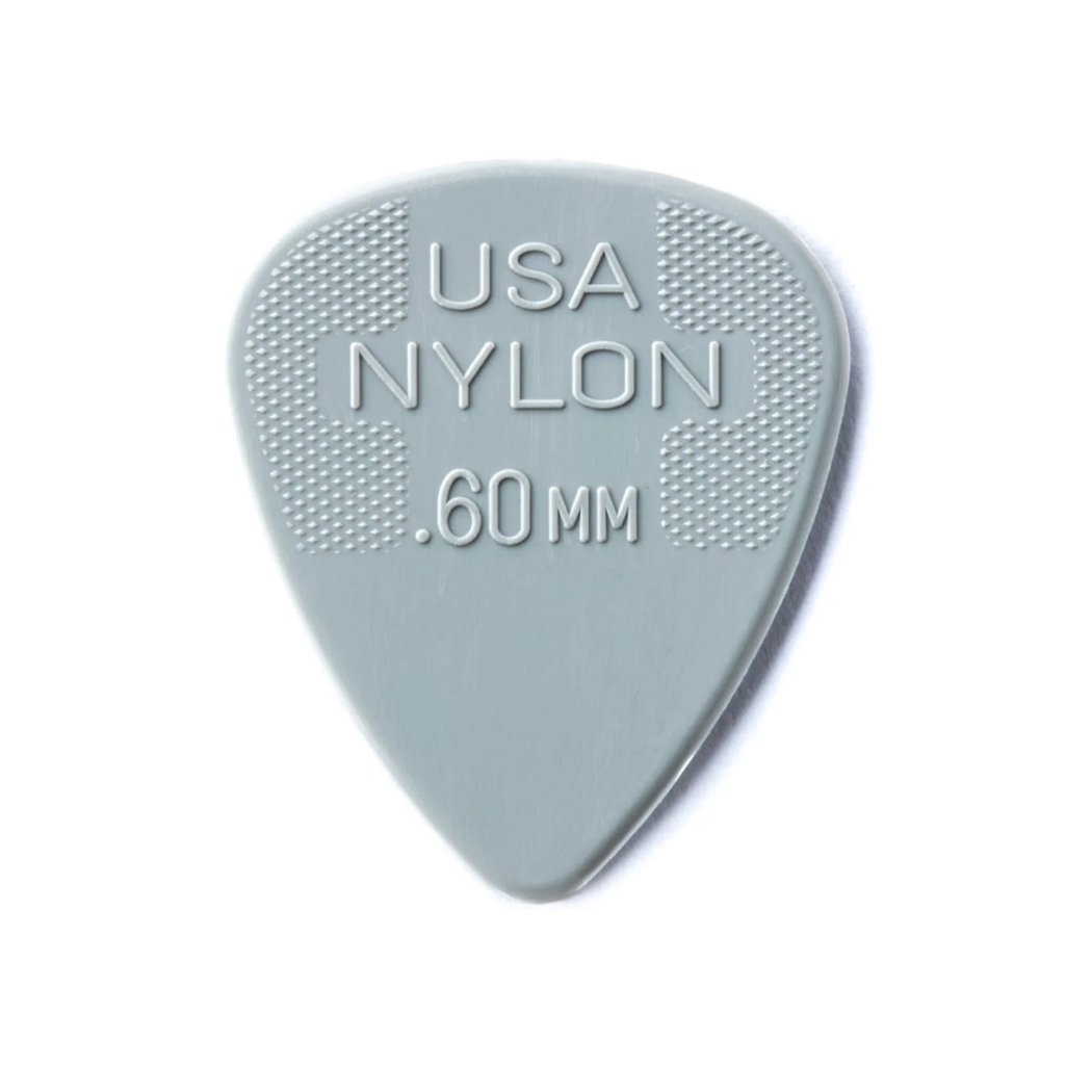 Plumilla/Púa JIM DUNLOP 44R.60 Nylon Standard Gris .60mm