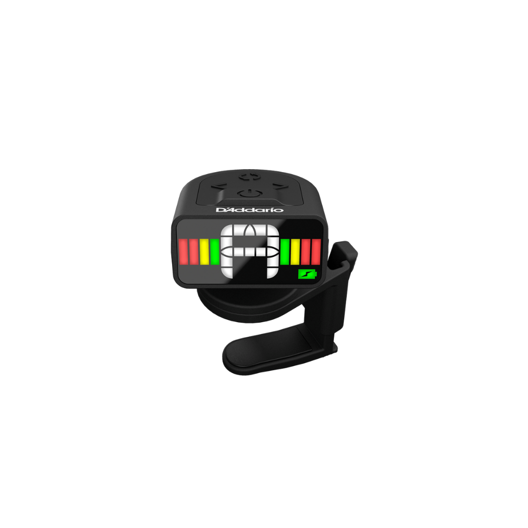 Afinador Recargable Daddario Micro Tuner Clip Headstock PWCT12-RC
